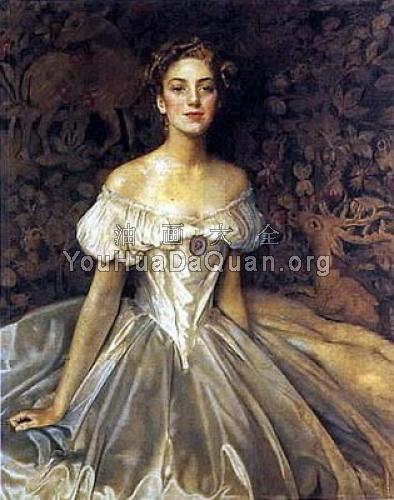 Elizabeth, Daughter of Major General F V B Willis - 弗兰克·卡多根·考伯